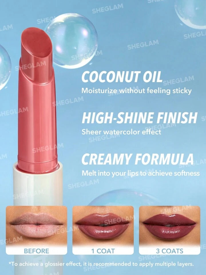 SHEGLAM Pout-Perfect Shine Lip Plumper-Berry Season