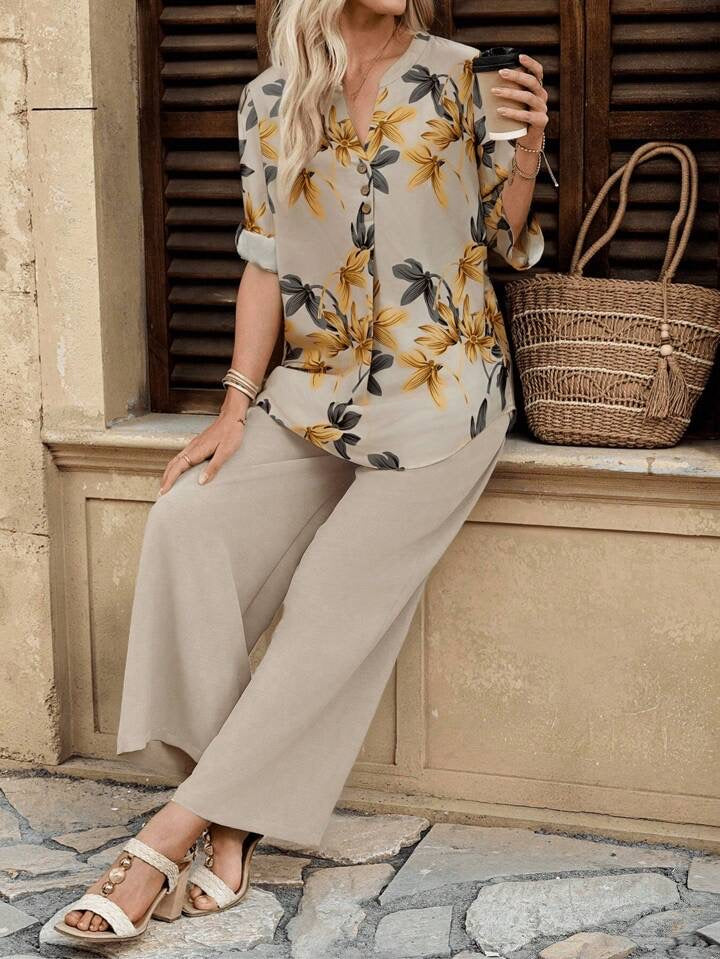 EMERY ROSE Women Two Pieces Outfits For Daily Wear