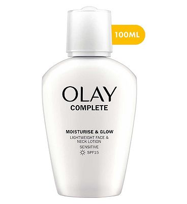 Olay Complete 3in1 Day Fluid Moisturiser For Sensitive Skin 100ml SPF15
