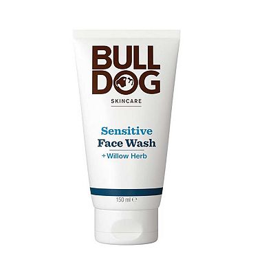 Bulldog Skincare Sensitive Face Wash for Men, Men's Face Cleanser, 150ml