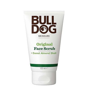 Bulldog Skincare Original Face Scrub for Men, Men's Face Exfoliator, 125ml