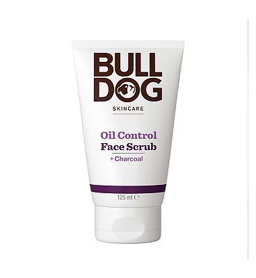 Bulldog Skincare Oil Control Face Scrub for Men, Men's Face Exfoliator, 125ml