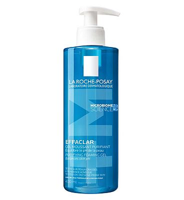 La Roche-Posay Effaclar Purifying Foaming Gel Cleanser for Oily, Blemish-Prone Skin 400ml