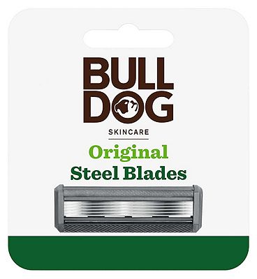 Bulldog Skincare Original Men's Razor Refills, 4 pack