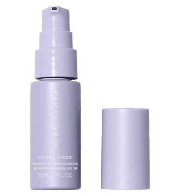 Fenty Skin Hydra Vizor Mini Broad Spectrum Mineral SPF 30 Sunscreen Moisturizer with Niacinamide + Kalahari Melon 30ml