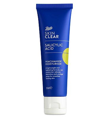 Boots Skin Clear with Salicylic Acid and Niacinamide Face Gel Moisturiser 50ml