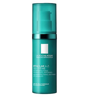 La Roche-Posay Effaclar A.Z. Gel Cream Daily Moisturiser for Breakouts & Ageing with 10% Azelaic Acid & Salicylic Acid 40ml
