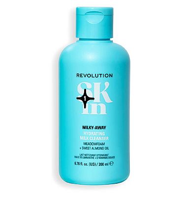 Revolution Skin Milky-Away Meadowfoam & Sweet Almond Oil Hydrating Milk Cleanser