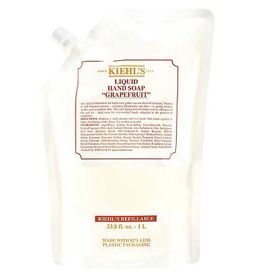Kiehls Hand Soap Refill Pouch Grapefruit 1L