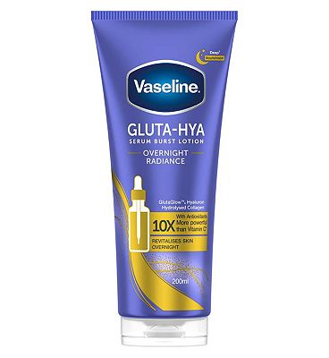 Vaseline Gluta-Hya Overnight Radiance Serum Burst Lotion 200ml