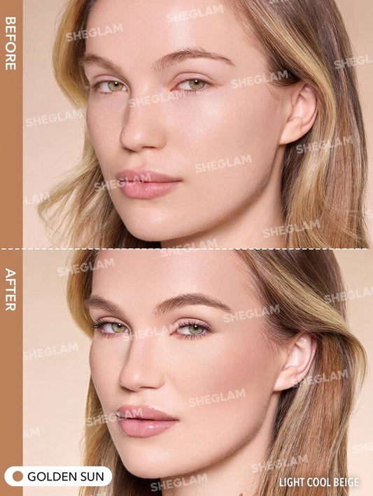 SHEGLAM Sun Beam Matte Liquid Bronzer-Golden Sun