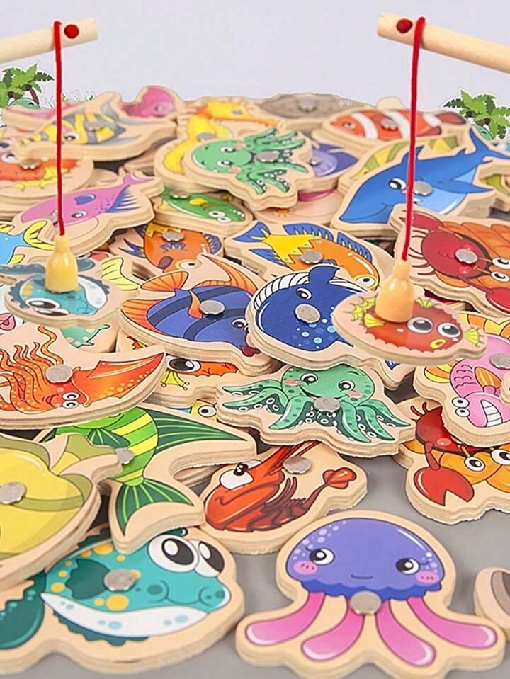 Funny Fishing Toys Family Toy Set