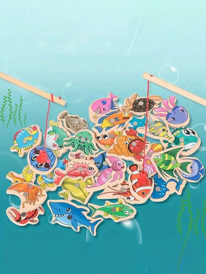 Funny Fishing Toys Family Toy Set