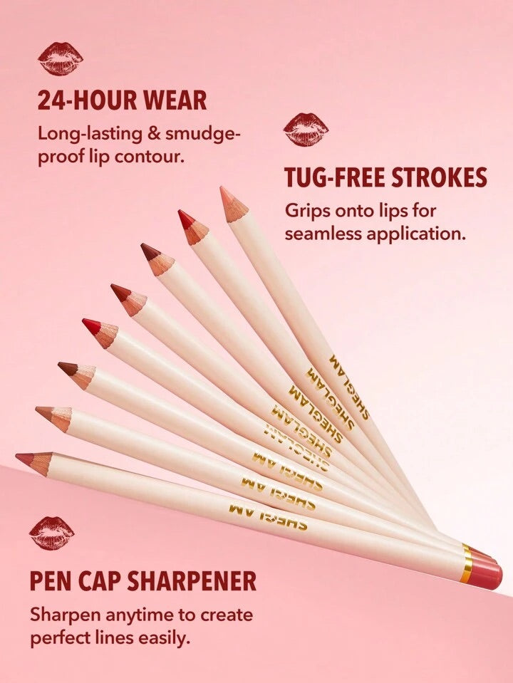 SHEGLAM Lip Facts Lip Liner-But First,Coffee Creamy