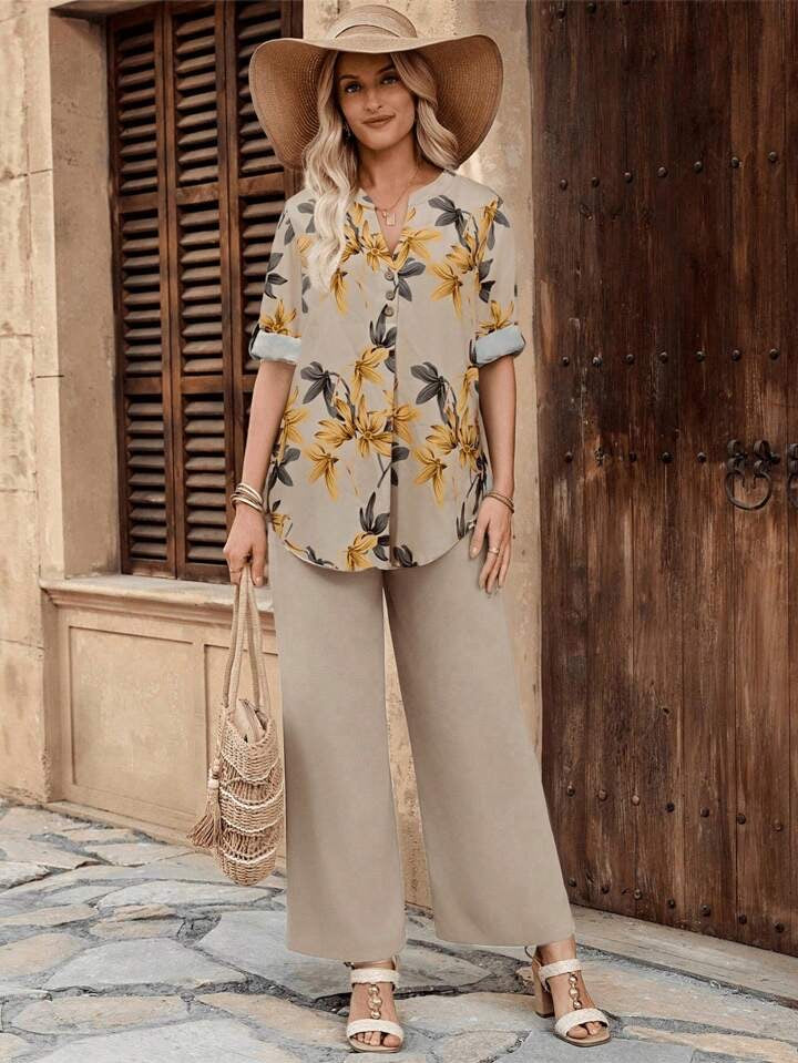 EMERY ROSE Women Two Pieces Outfits For Daily Wear