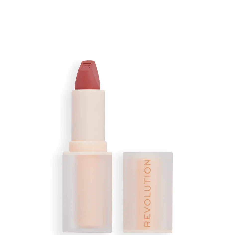 Makeup Revolution Lip Allure Soft Satin Lipstick - Wifey Dusky Pink