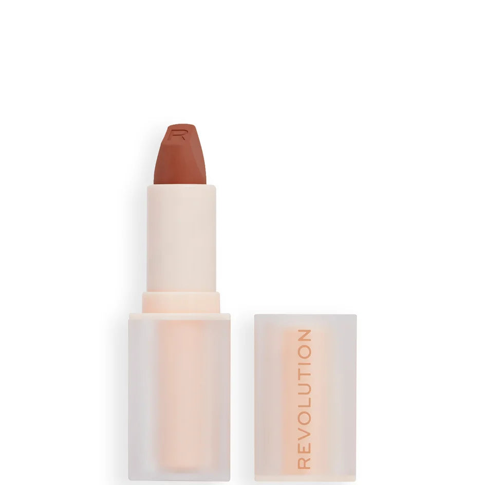 Makeup Revolution Lip Allure Soft Satin Lipstick - Chauffeur Nude