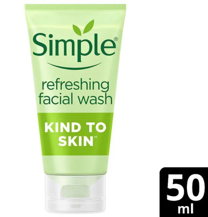 Simple Kind to Skin Refreshing Facial Wash Gel 50ml