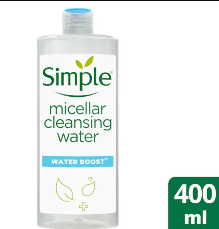 Simple Sensitive Skin Water Boost Micellar Cleansing Water