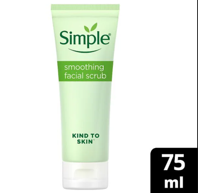 Simple Kind to Skin Smoothing Facial Scrub 75ml