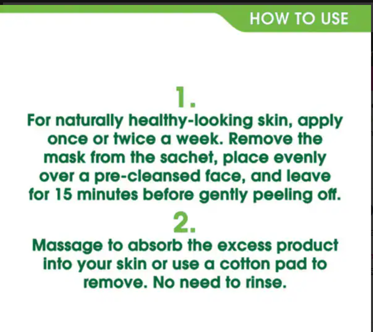 Simple Rich Moisture Sheet Mask 1 Pack