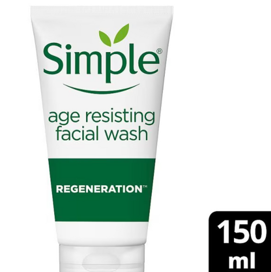 Simple Regeneration Age Resisting Facial Wash 150ml