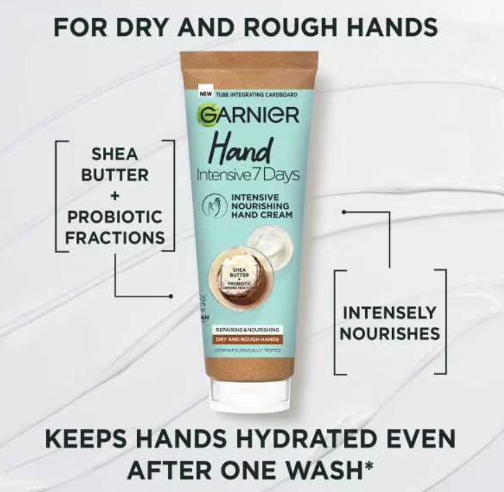 Garnier Intensive 7 Days Shea Butter Hand Cream 75Ml