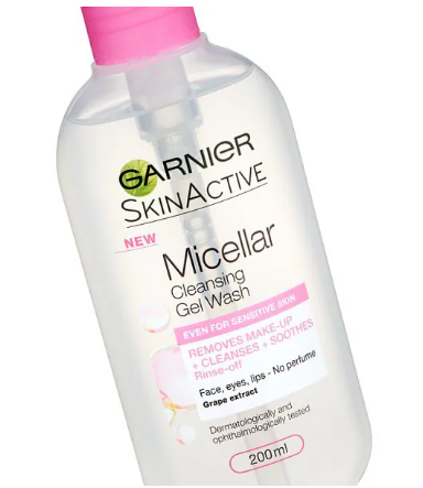 Garnier Micellar Gel Face Wash Sensitive Skin 200ml
