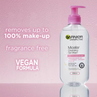 Garnier Micellar Gel Face Wash Sensitive Skin 200ml