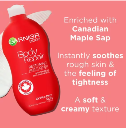 Garnier Body Repair Body Lotion Dry Skin 400ml