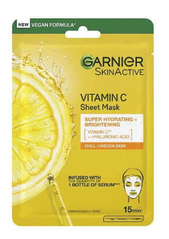 Garnier Vitamin C Face Sheet Mask