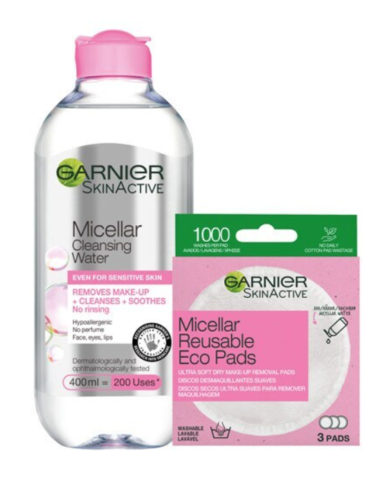 Garnier Micellar Eco Pads Bundle