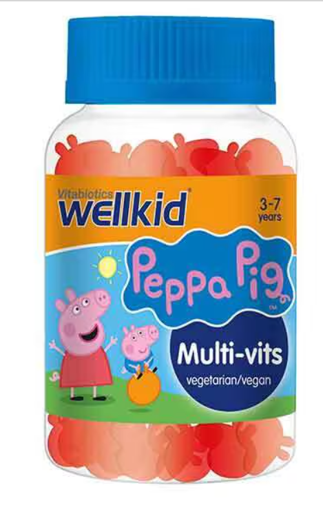 Vitabiotics WellKid Peppa Pig Multi-Vits Vegan 30 Jellies