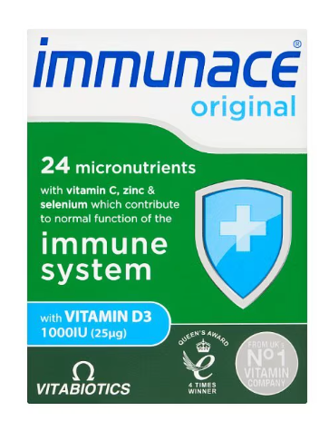 Vitabiotics Immunance Immune System 30 Tablets