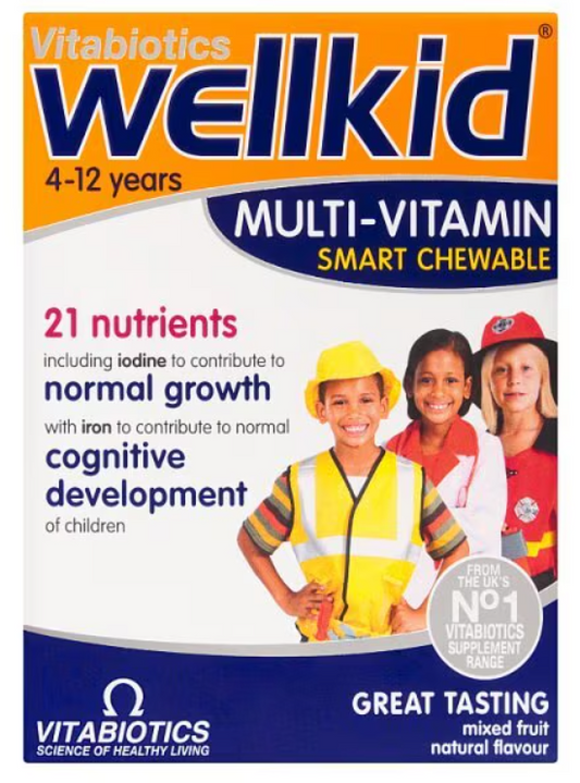 Vitabiotics Wellkid Multi-Vitamin 30 Tablets