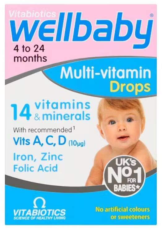 Vitabiotics Wellbaby Multi-Vitamin Drops