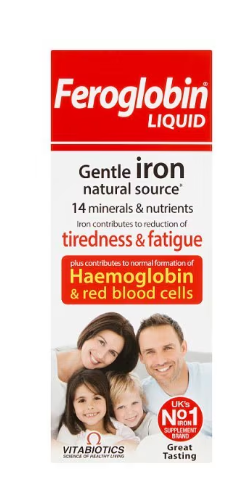 Vitabiotics Feroglobin B12 Iron Supplement Liquid 200ml
