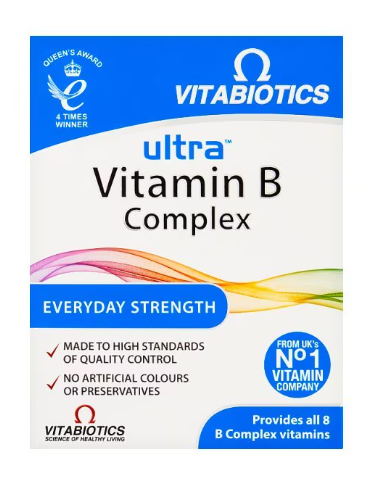 Vitabiotics Ultra B Complex - 60 Tablets