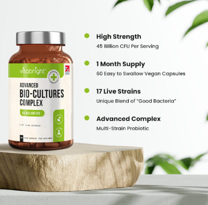 VitaBright Advanced Multi-Strain Probiotic Bio Cultures