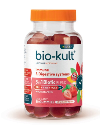 Bio-Kult Strawberry 3In1 Pre/Pro/Post Bioticgummies X30