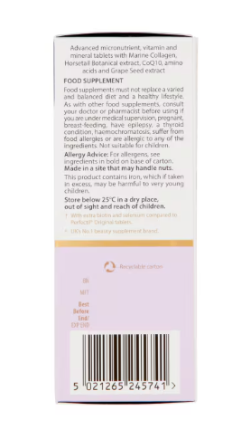 Vitabiotics Perfectil Plus Hair - 60 Tablets
