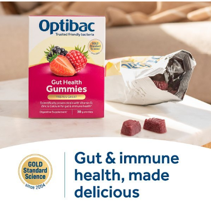Optibac Probiotics Gut Health Gummies - 30 Gummies