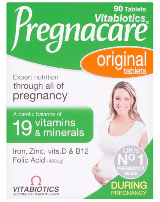 Vitabiotics Pregnacare Vitamins - 90 Tablets