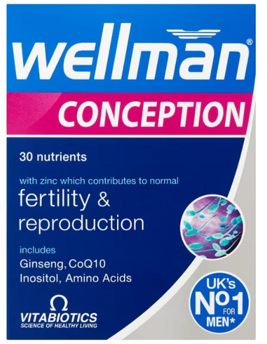 Vitabiotics Wellman Conception - 30 Tablets