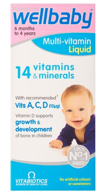 Vitabiotics Wellbaby Natural Orange Flavour Bundle