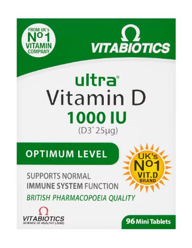 Vitabiotics Ultra Vitamin D Tablets 96s Bundle