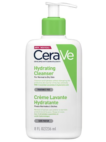 CeraVe Hydrating Cleanser with Hyaluronic Acid 473ml