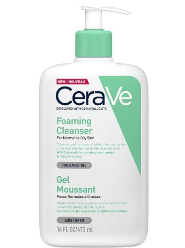 CeraVe Foaming Cleanser - Normal to Oily Skin 473ml