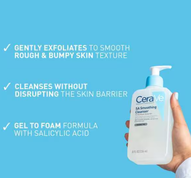 Cerave Sa Smoothing Cleanser 473Ml