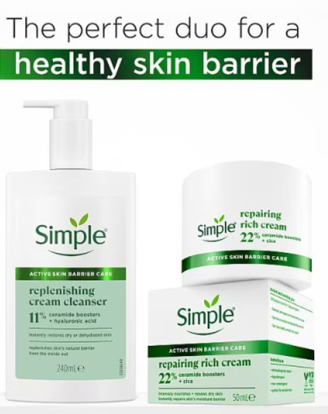 Simple Repairing Rich Face Moisturiser 50ml